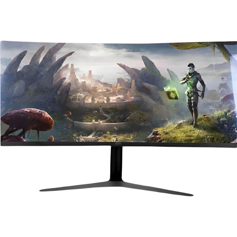 AüR Audio Aegeus Monitor Gamer Curvo Ultra Wide 34 Resolução Quad HD 3440x1440p VA